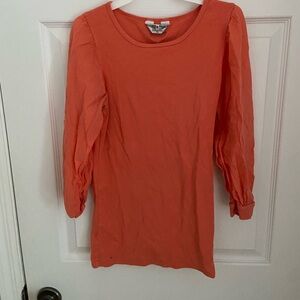 Hardtail puff sleeve top